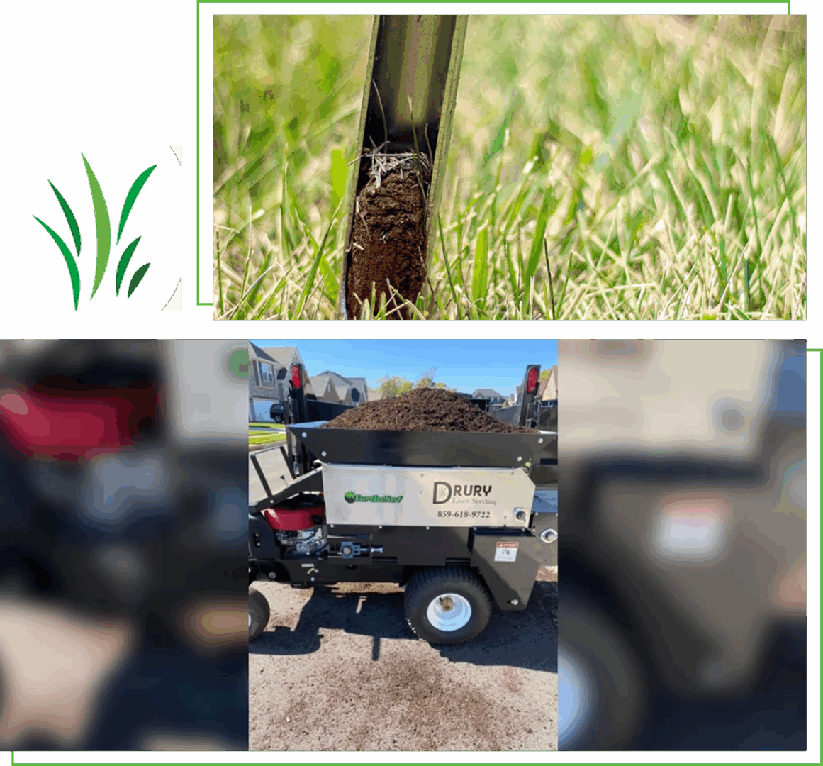 A white utility cart labeled 'Crown' parked on a paved area with greenery in the background.